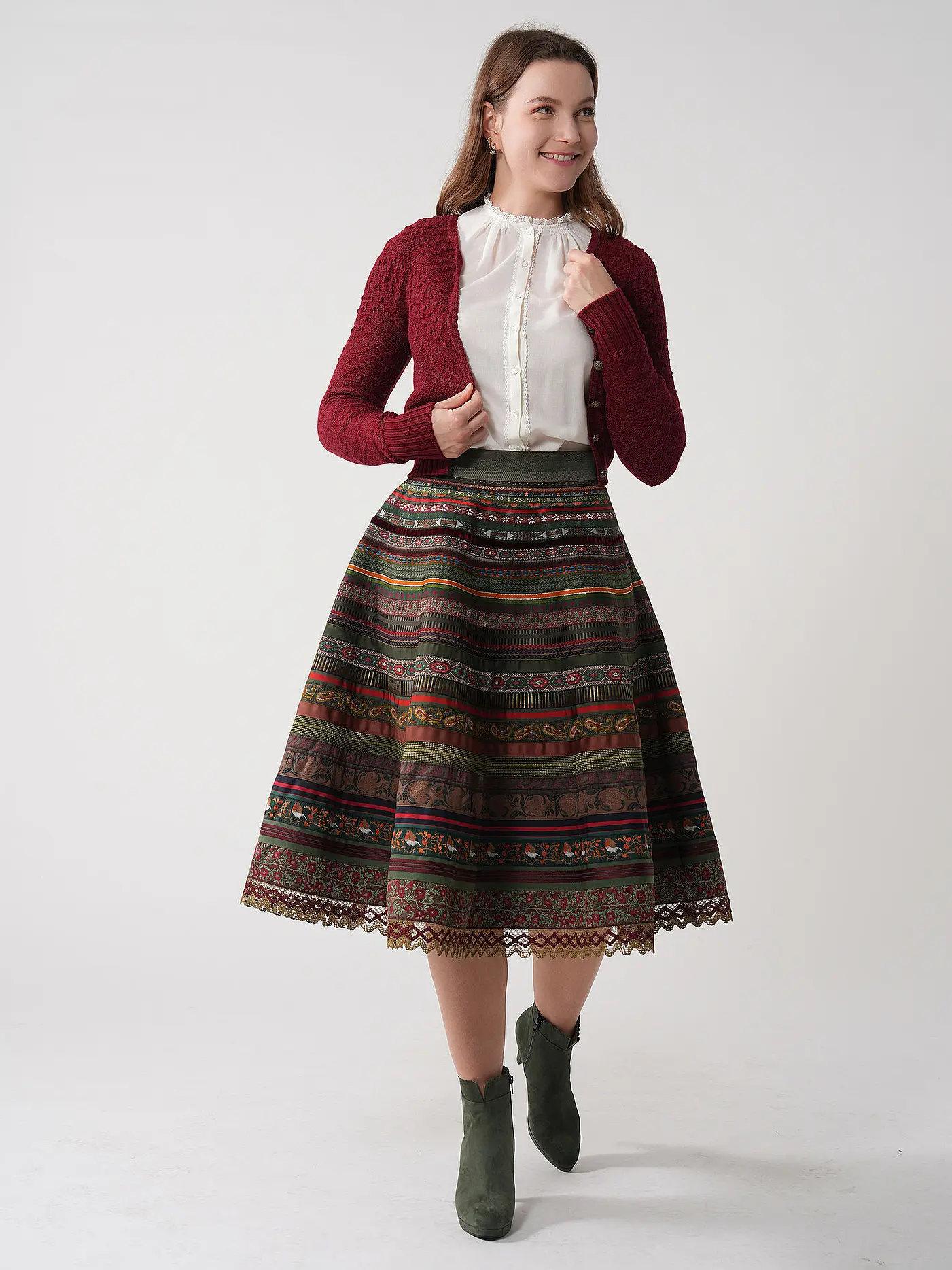 DIRNDL & BUA | Stiefelette | 